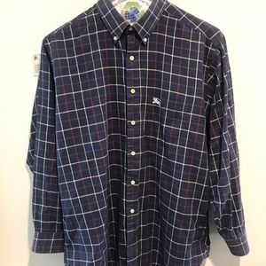 VINTAGE 90’s Burberry of London LS Sport Shirt XL